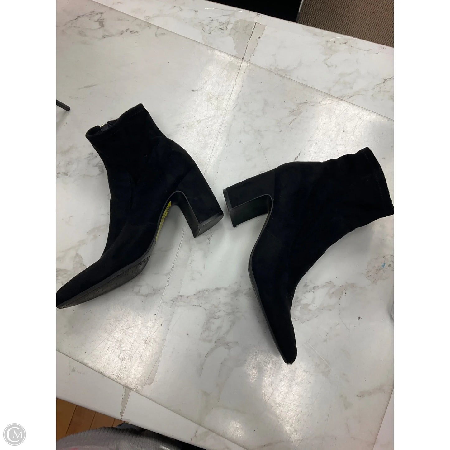 Boots Ankle Heels By Unisa In Black, Size: 6.5