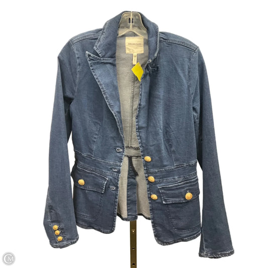 Blazer By Avec Les Filles In Blue Denim, Size: Xs