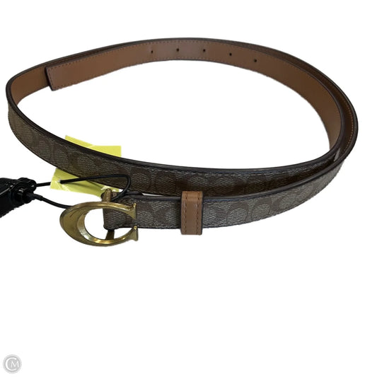 Belt Designer By Coach, Size: Large