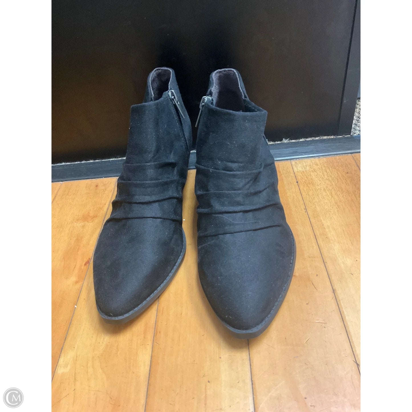 Boots Ankle Heels By Life Stride In Black, Size: 6