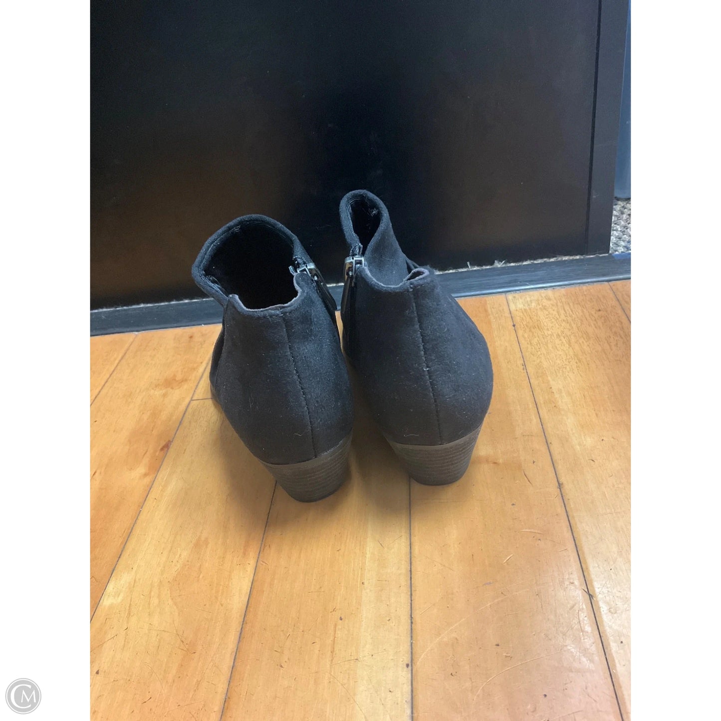 Boots Ankle Heels By Life Stride In Black, Size: 6