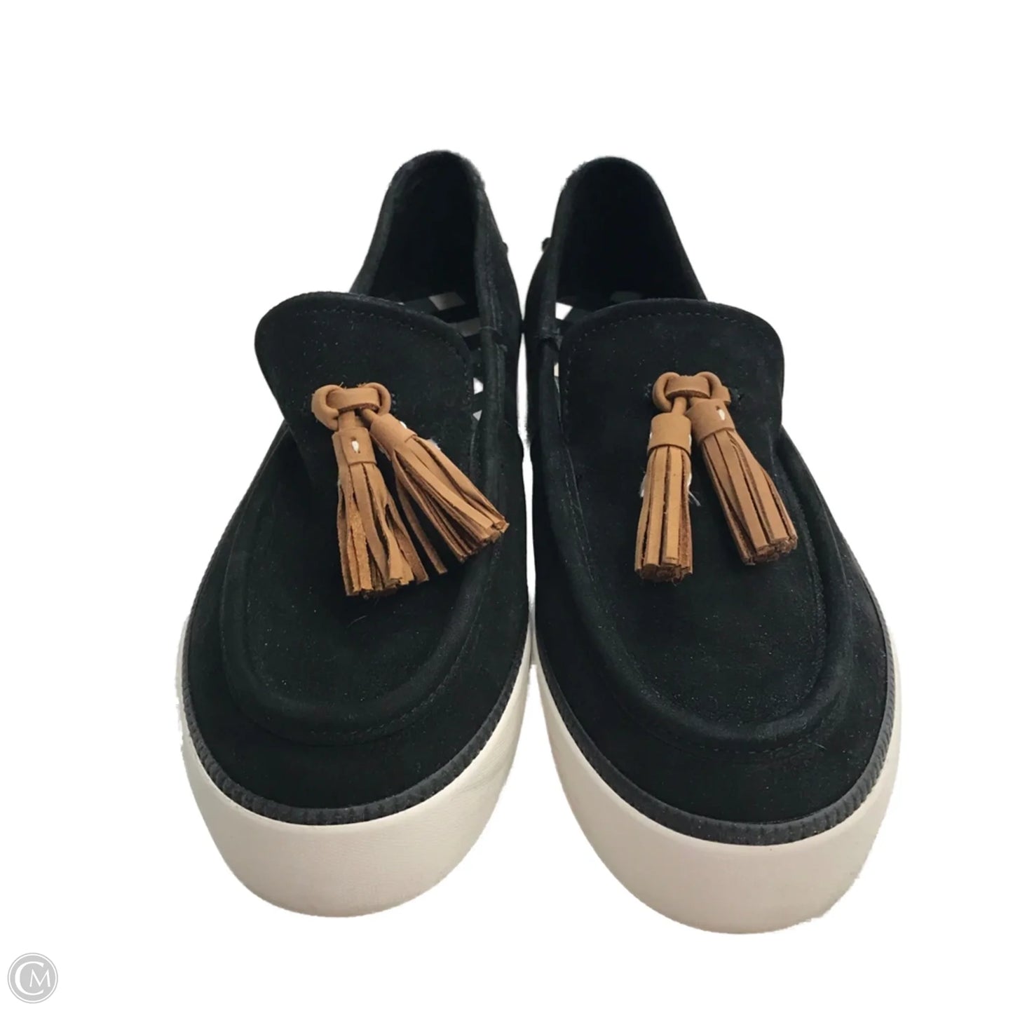 Shoes Heels Platform By Sperry In Black & White, Size: 10