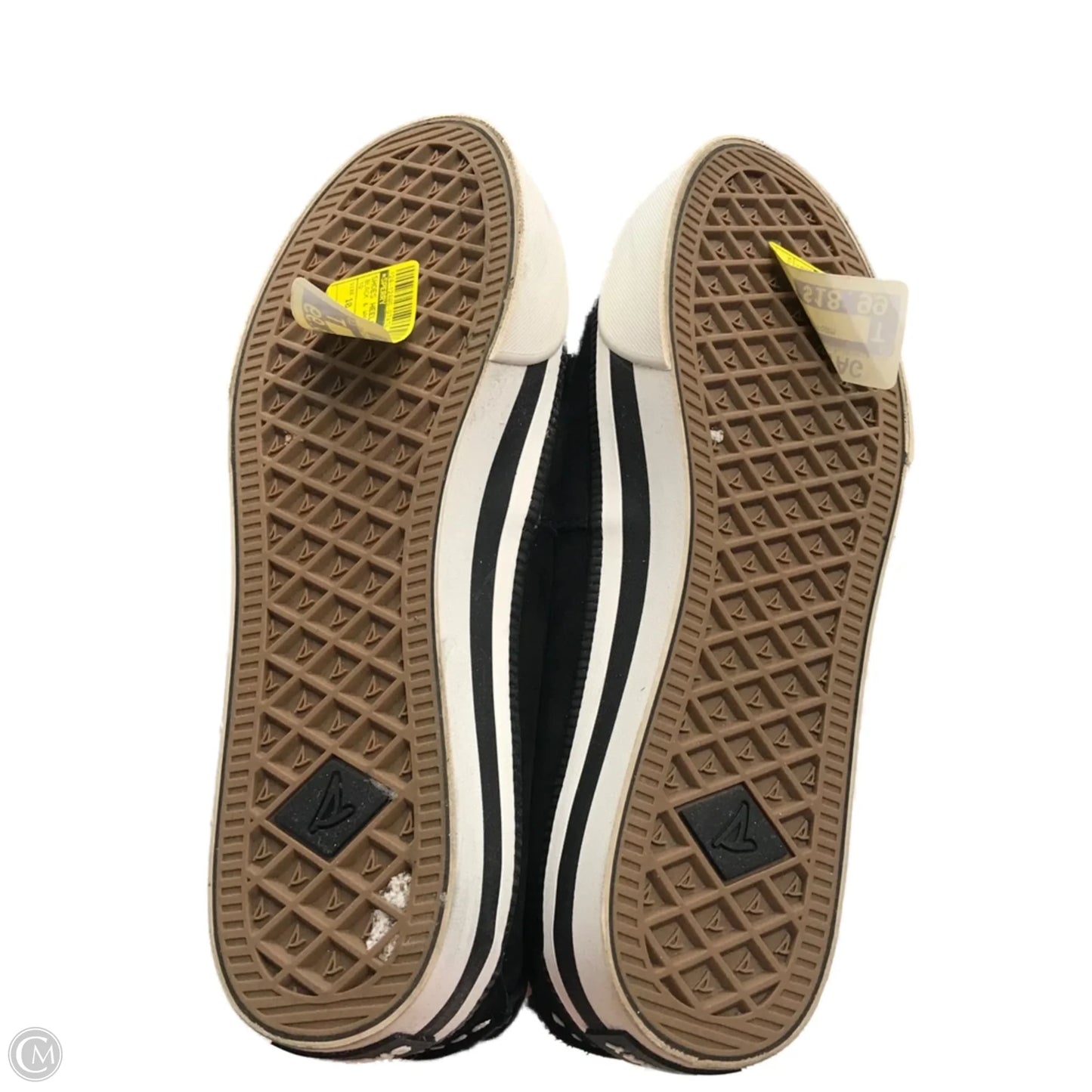 Shoes Heels Platform By Sperry In Black & White, Size: 10