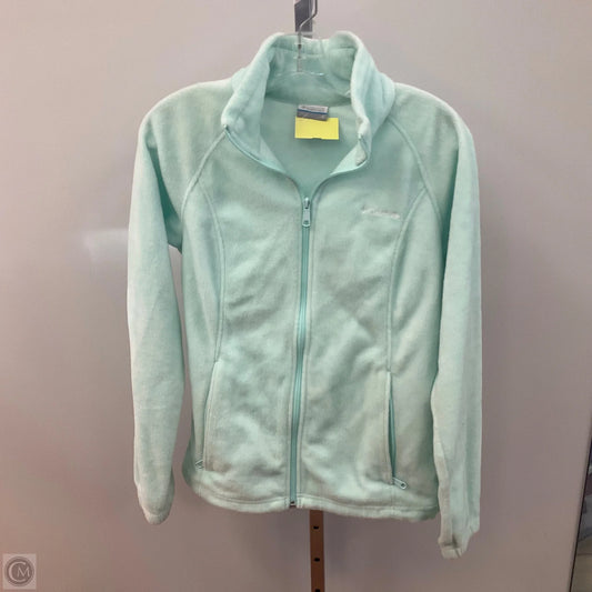 Jacket Fleece By Columbia In Green, Size: M