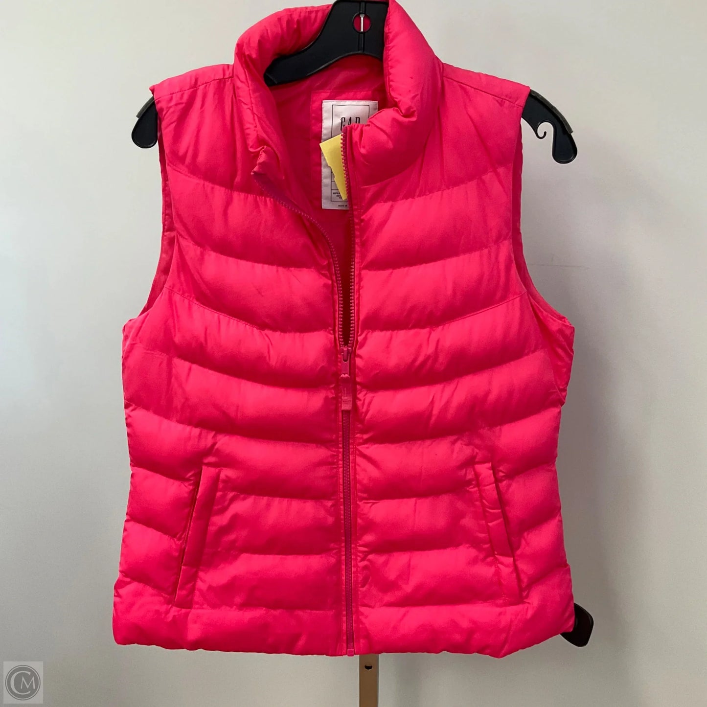 Vest Puffer & Quilted By Gap In Pink, Size: S