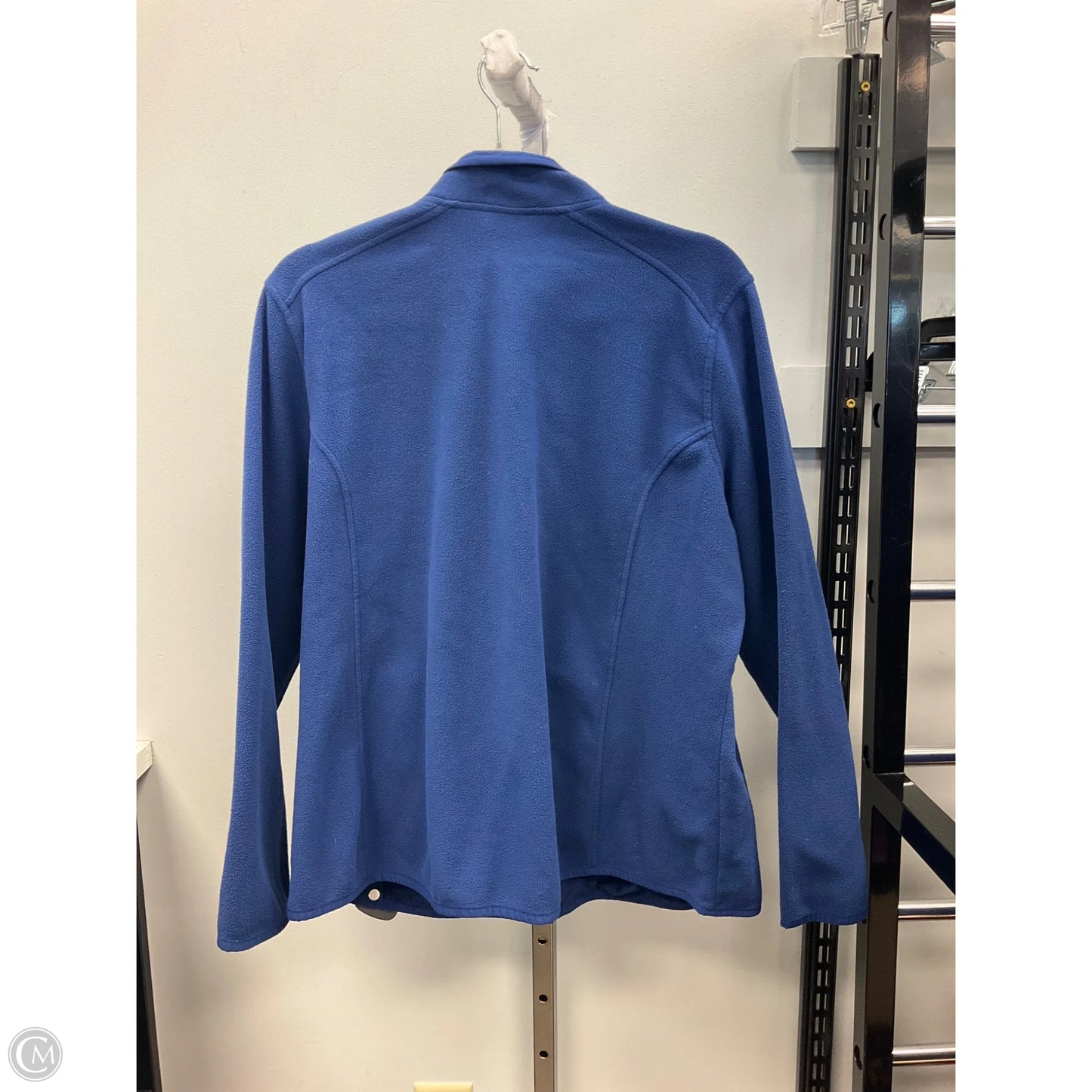 Jacket Fleece By L.l. Bean In Blue, Size: 1x