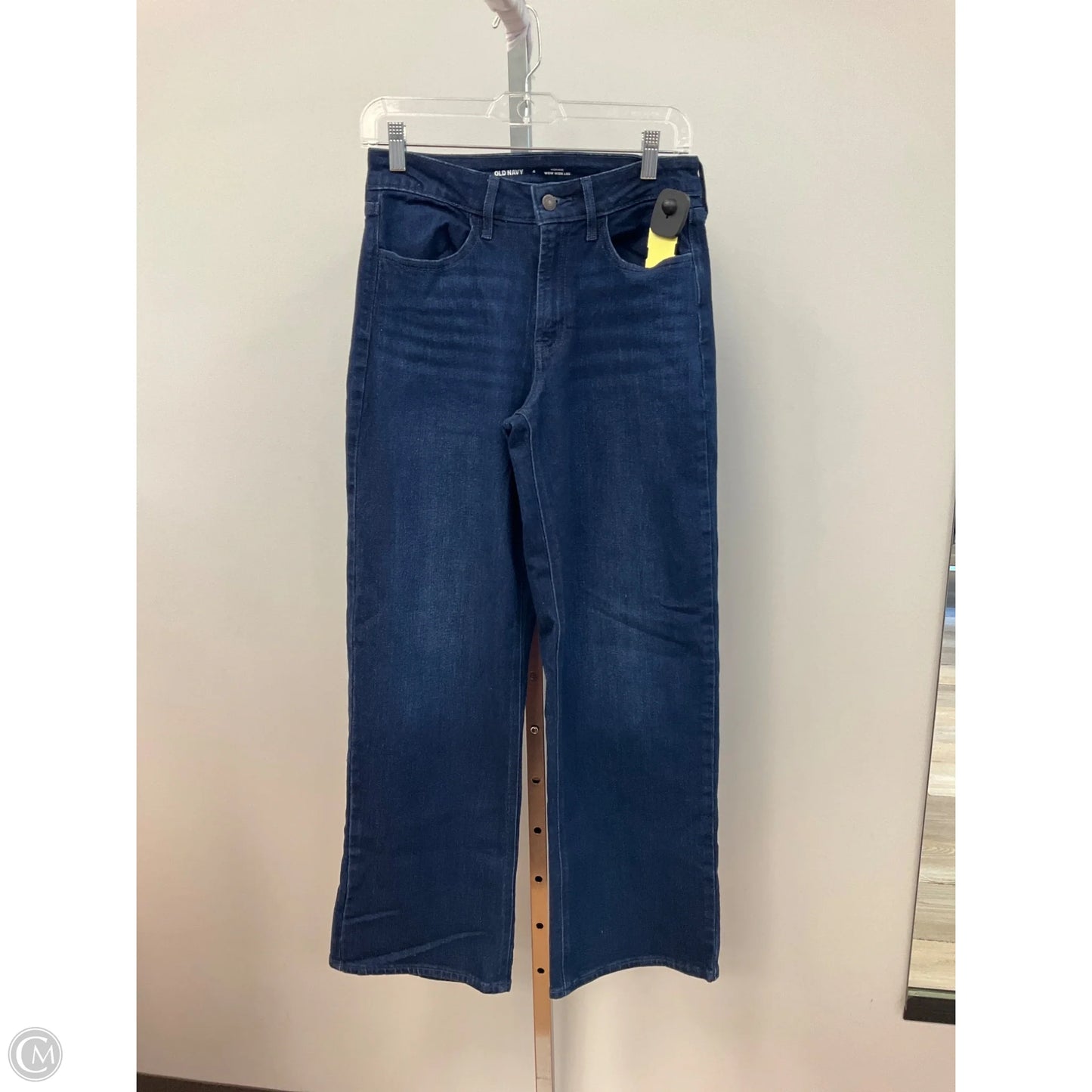 Jeans Flared By Old Navy In Blue Denim, Size: 4