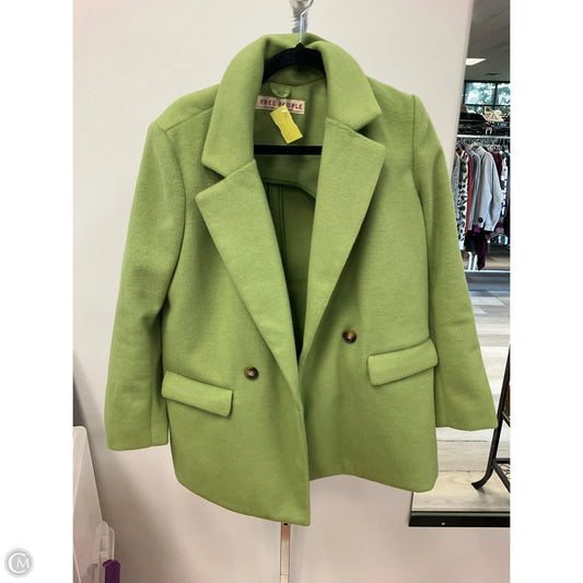 Coat Peacoat By Free People In Green, Size: S