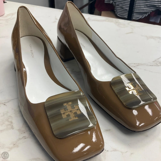 Shoes Designer By Tory Burch In Brown, Size: 8