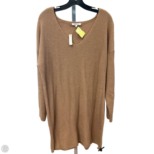 Dress Sweater By Madewell In Tan, Size: L