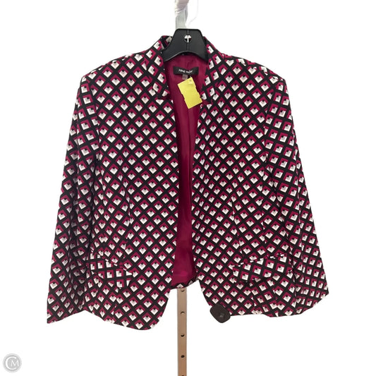 Blazer By Style And Company In Geometric Pattern, Size: 14