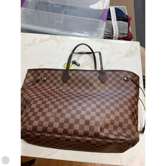 Tote Luxury Designer By Louis Vuitton, Size: Large