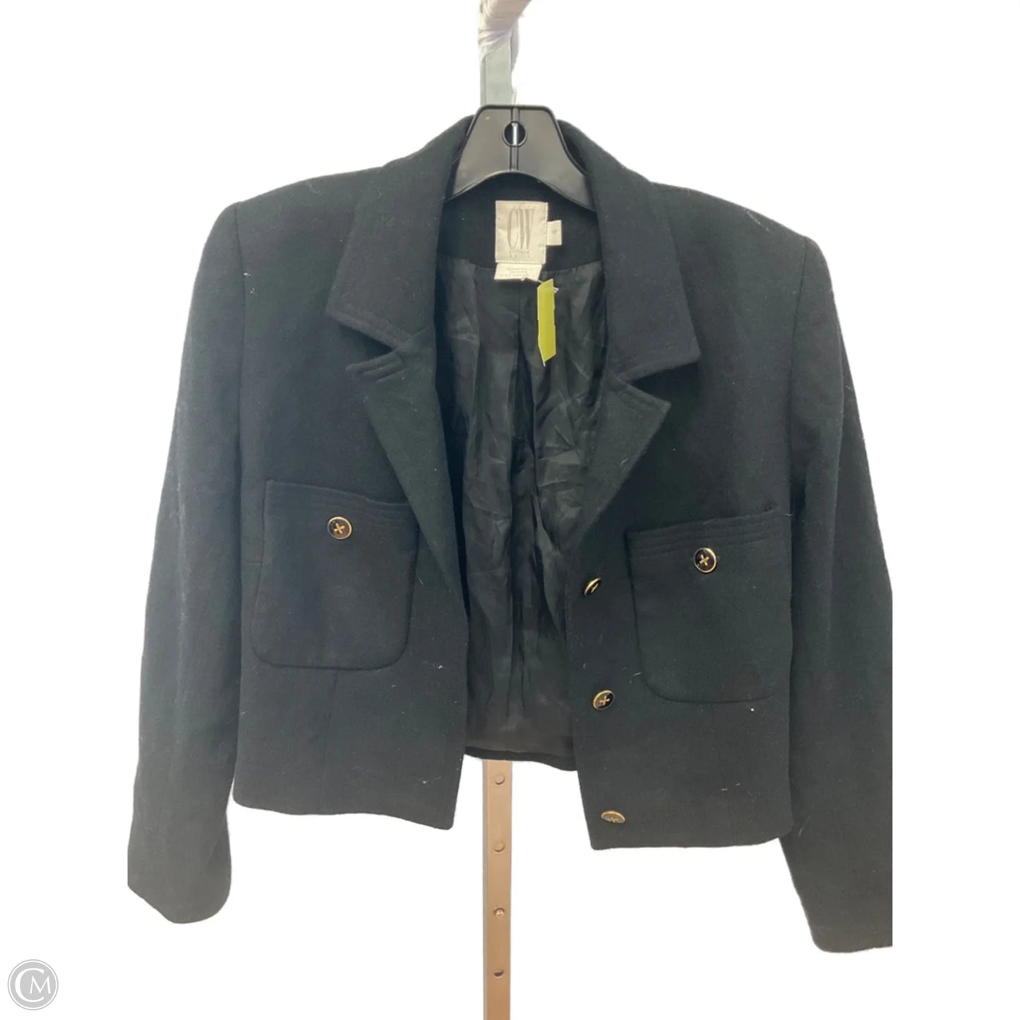 Blazer By Clifford Willis In Black, Size: 4