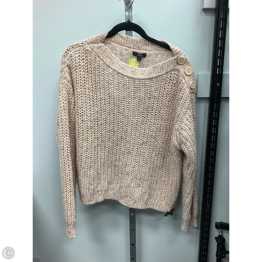 Sweater By J. Crew In Peach, Size: L