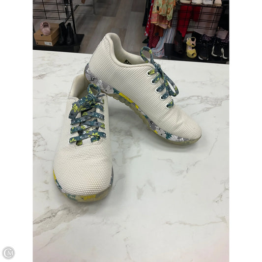 Shoes Sneakers By No Bull In Cream, Size: 8.5