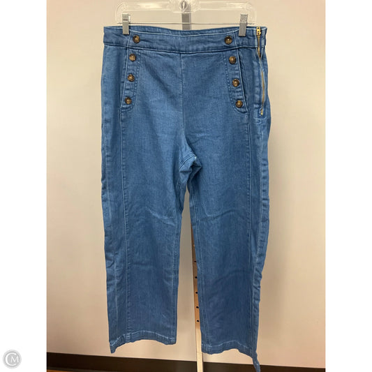Jeans Wide Leg By Old Navy In Blue Denim, Size: 12