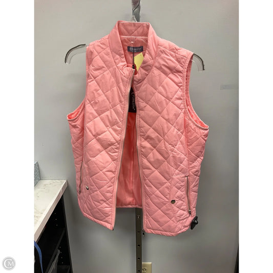Vest Puffer & Quilted By Cme In Pink, Size: M