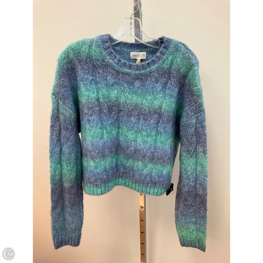Sweater By Cmc In Blue & Green, Size: 6