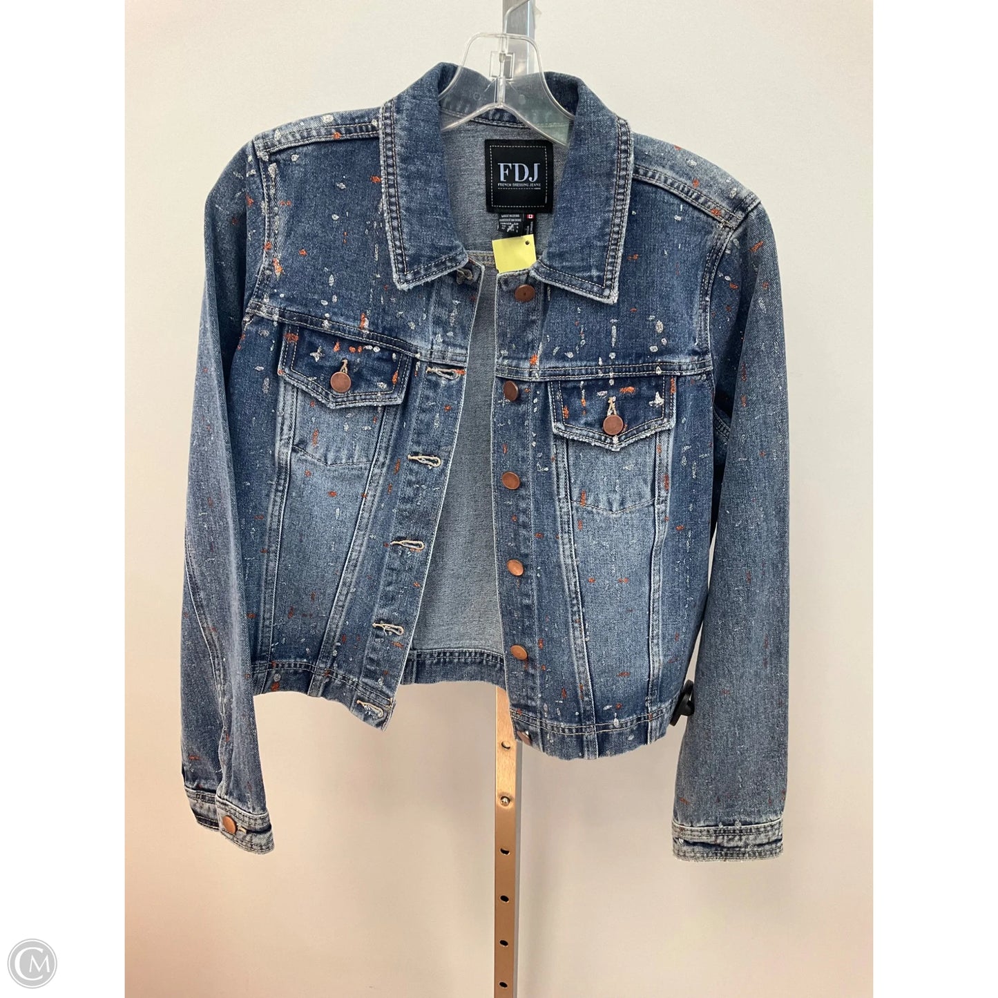 Jacket Denim By Cmc In Blue Denim, Size: S