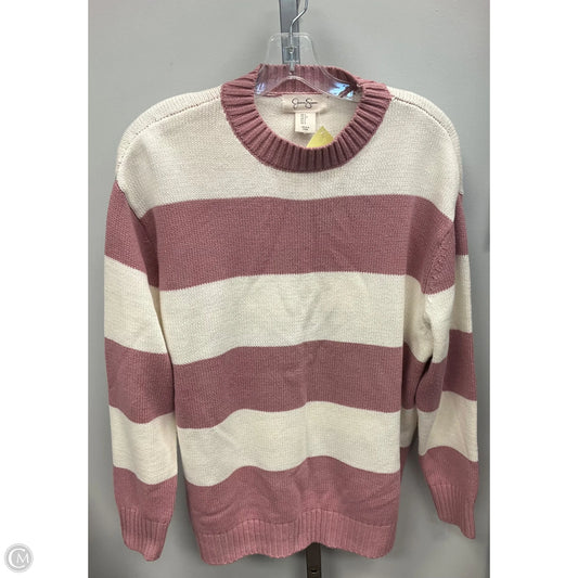 Sweater By Jessica Simpson In Striped Pattern, Size: S