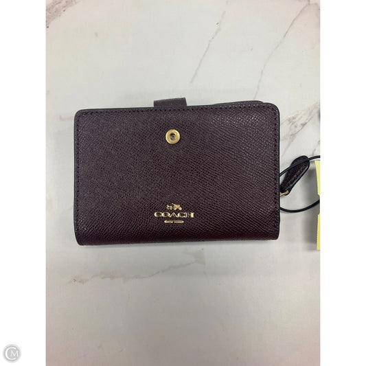 Wallet Designer By Coach, Size: Medium