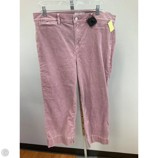 Pants Other By Loft In Mauve, Size: 16