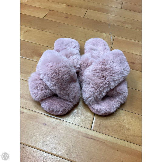Slippers By Loft In Pink, Size: 8