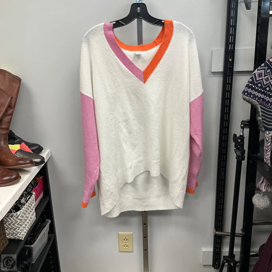 Sweater By Melrose And Market In Cream, Size: Xl