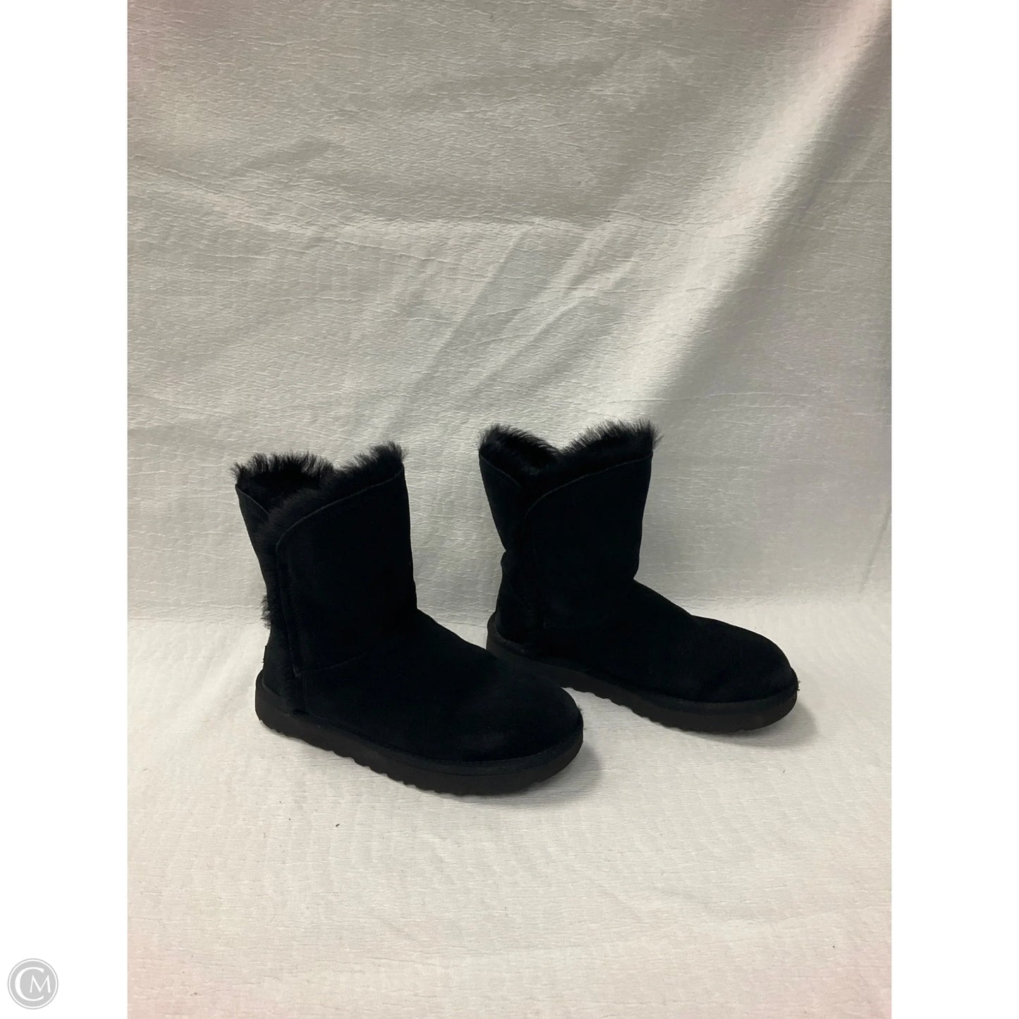 Boots Designer By Ugg In Black, Size: 8