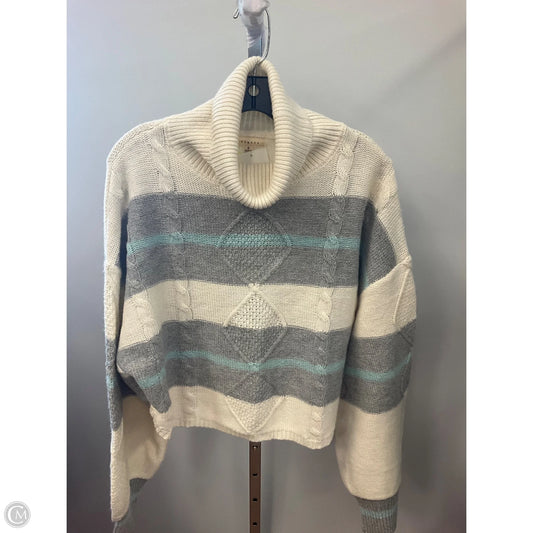 Sweater By Promesa In Striped Pattern, Size: S