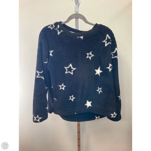 Sweater By Loft In Black & White, Size: M