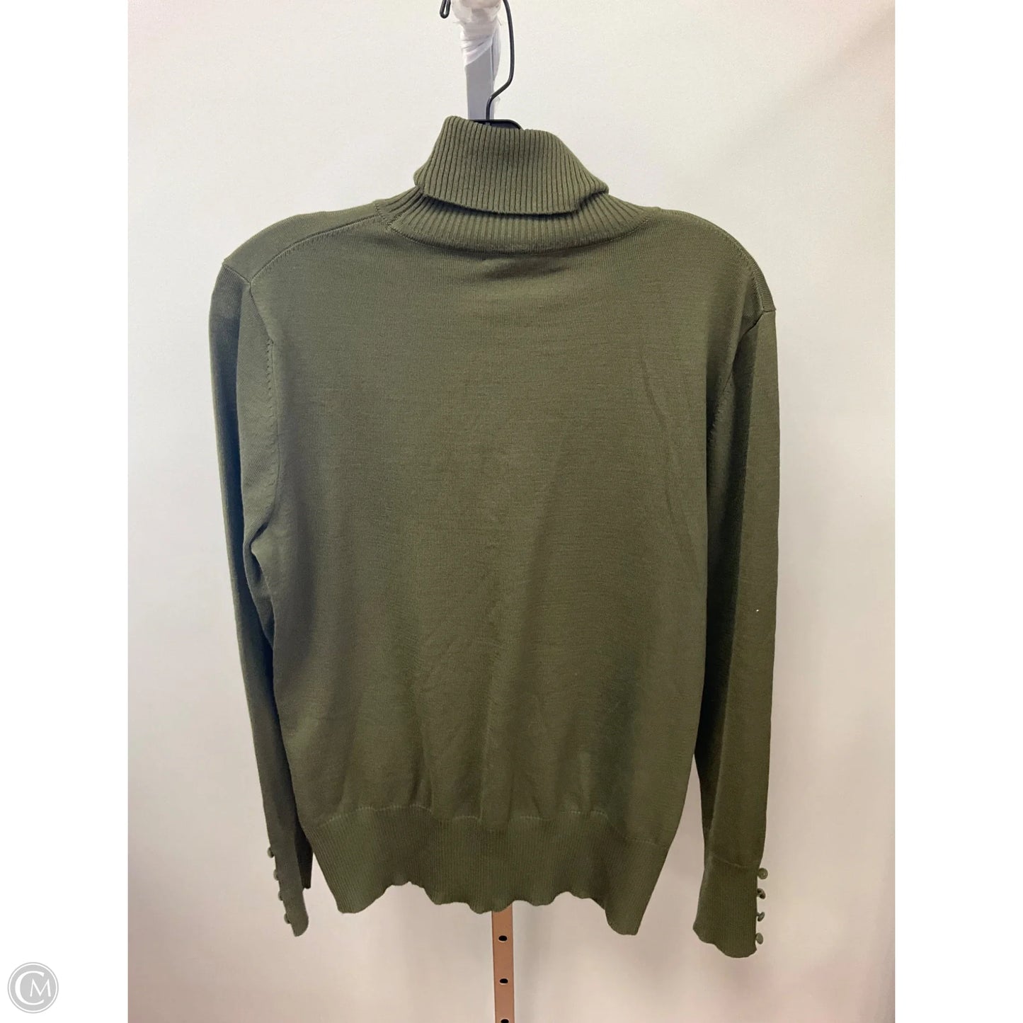 Sweater By Cable And Gauge In Green, Size: L