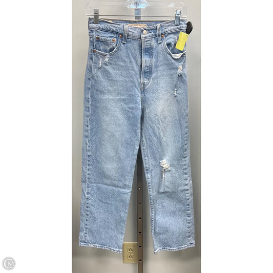 Jeans Boyfriend By Levis In Blue Denim, Size: 2