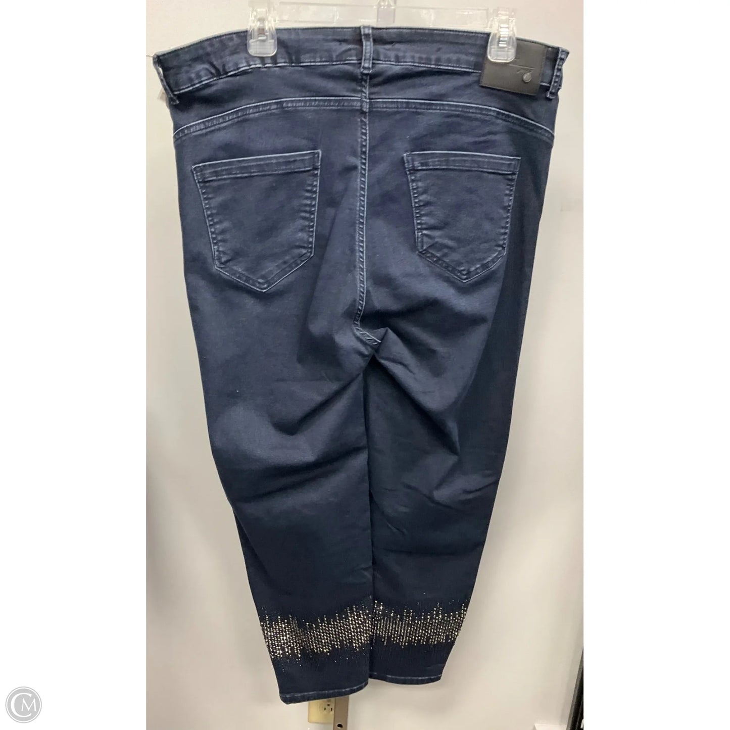 Jeans Straight By Clothes Mentor In Blue Denim, Size: M
