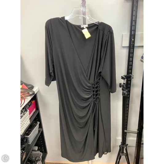 Dress Party Short By Clothes Mentor In Black, Size: 2x