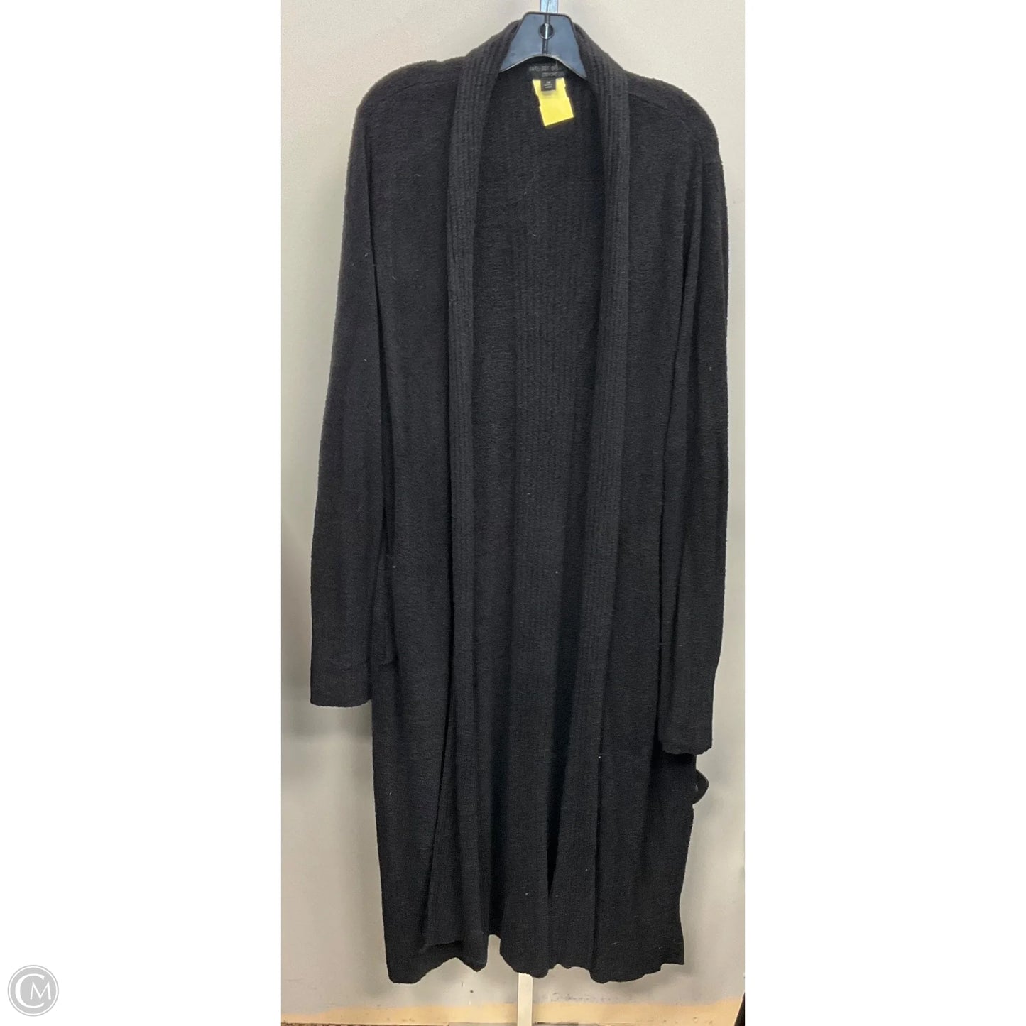 Sweater Cardigan By Barefoot Dreams In Black, Size: 2x