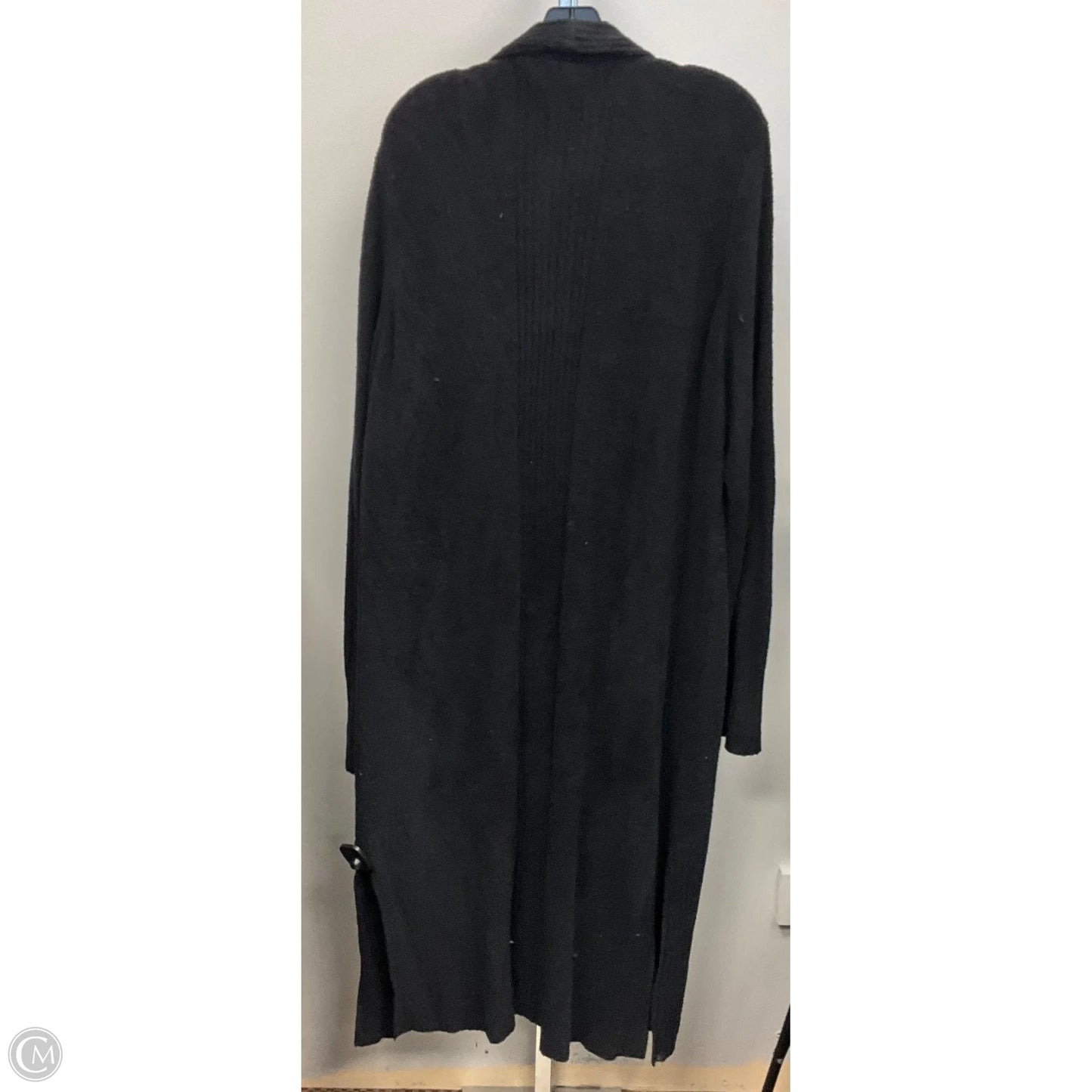 Sweater Cardigan By Barefoot Dreams In Black, Size: 2x