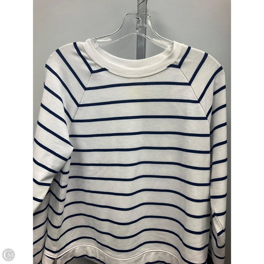 Top Long Sleeve By Joyspun In Striped Pattern, Size: S