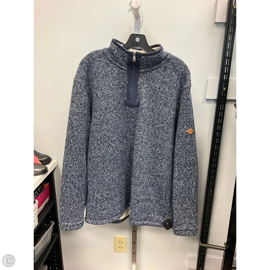 Sweater By Orvis In Blue, Size: Xl