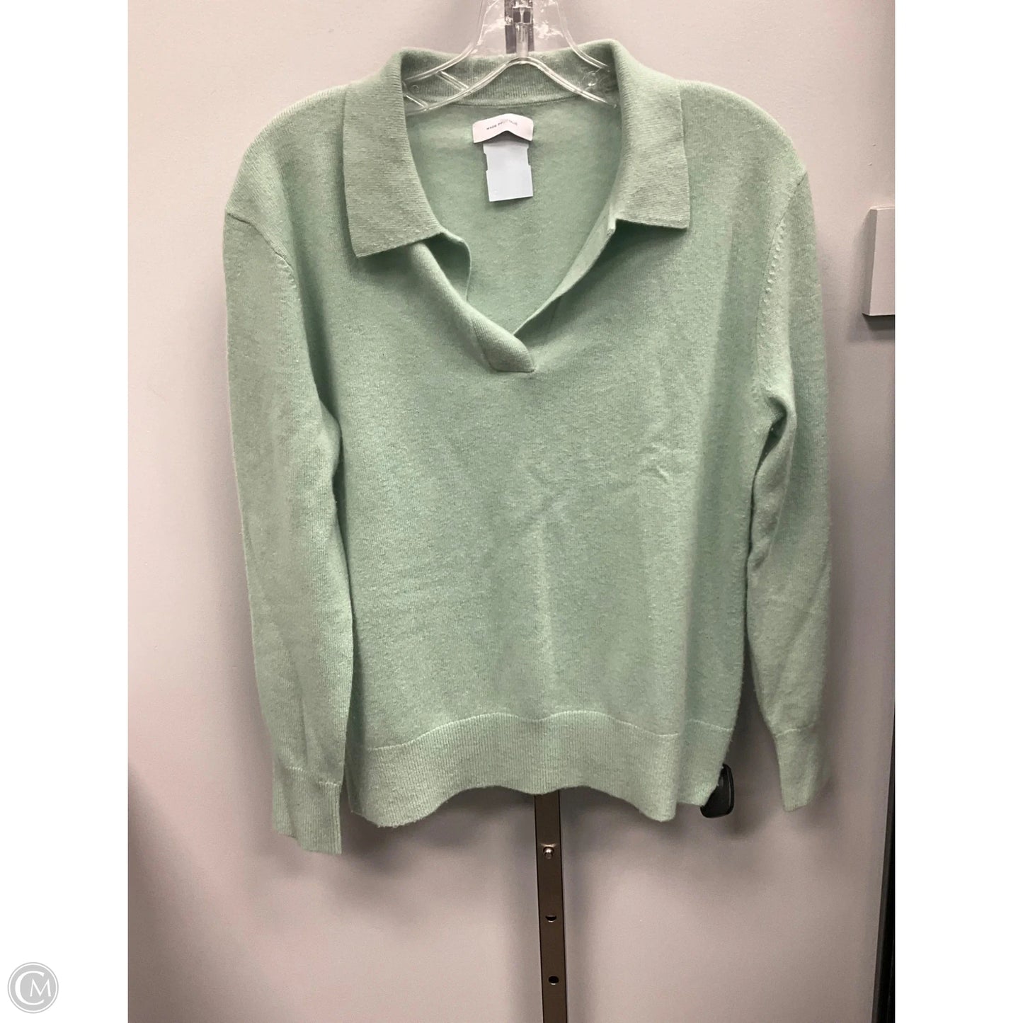 Sweater Cashmere By Cmc In Green, Size: M