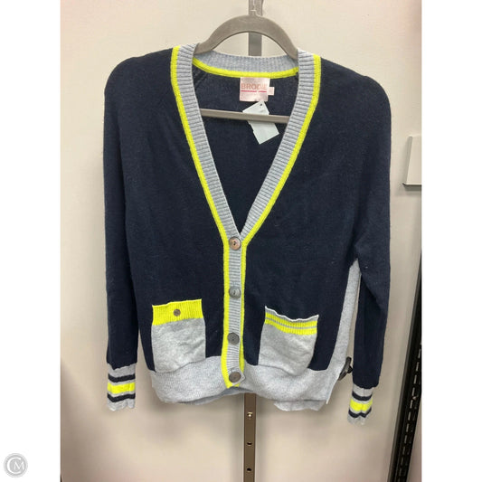 Sweater Cardigan By Cmc In Navy, Size: S