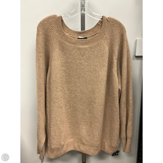 Sweater By J. Crew In Tan, Size: Xxl