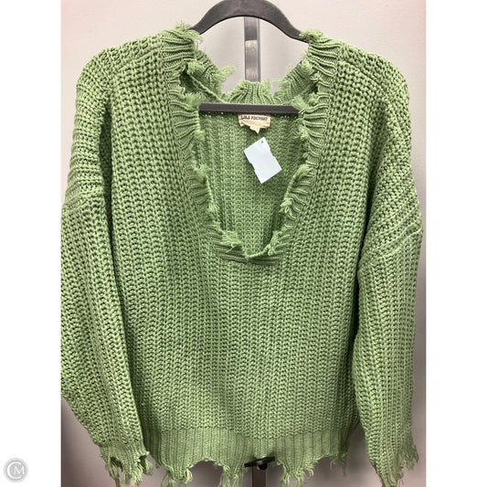 Sweater By Clothes Mentor In Green, Size: S