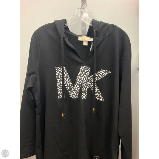 Top Long Sleeve By Michael By Michael Kors In Black, Size: 1x