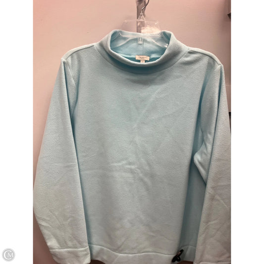 Top Long Sleeve By Talbots In Blue, Size: Xl