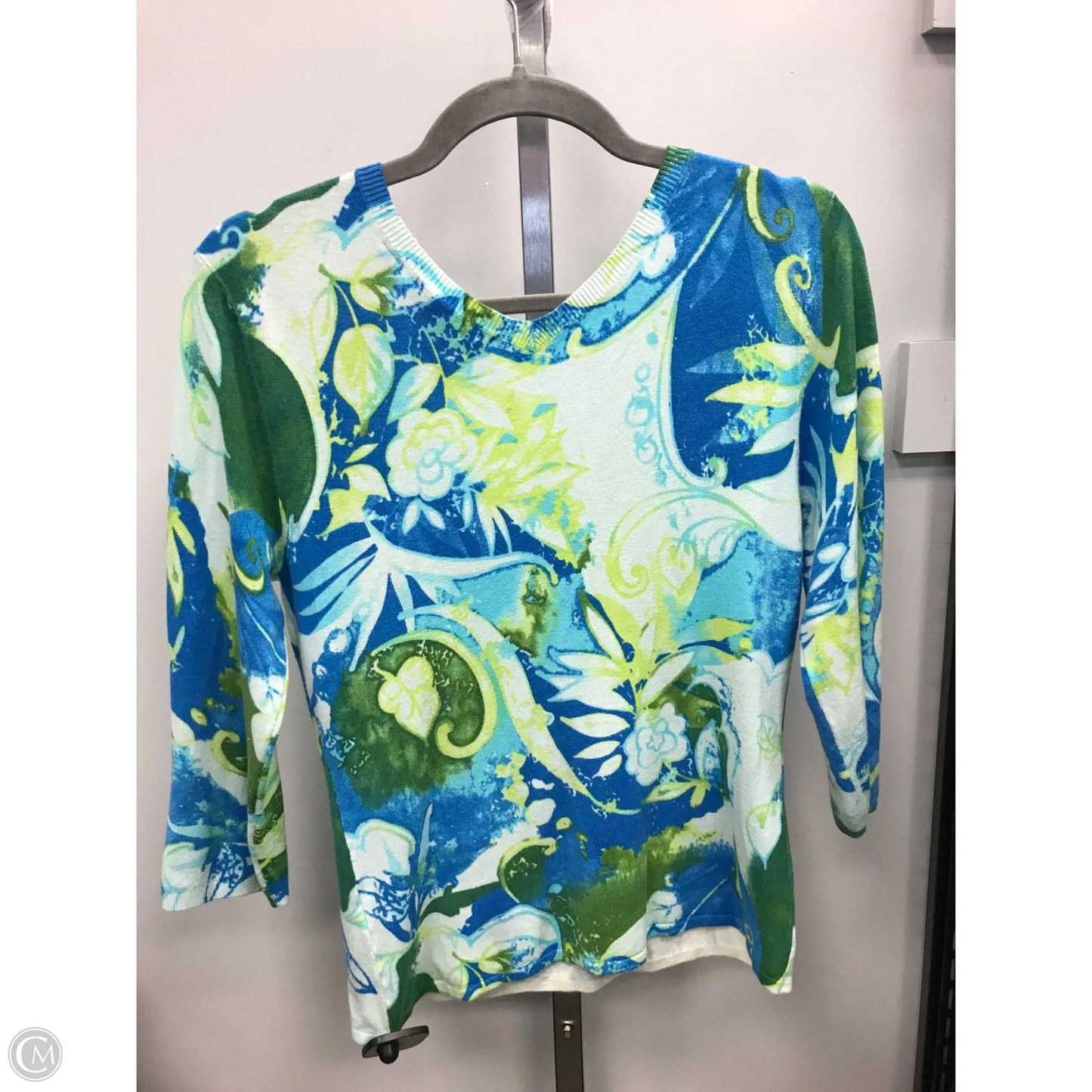 Sweater By Red In Blue & Green, Size: L
