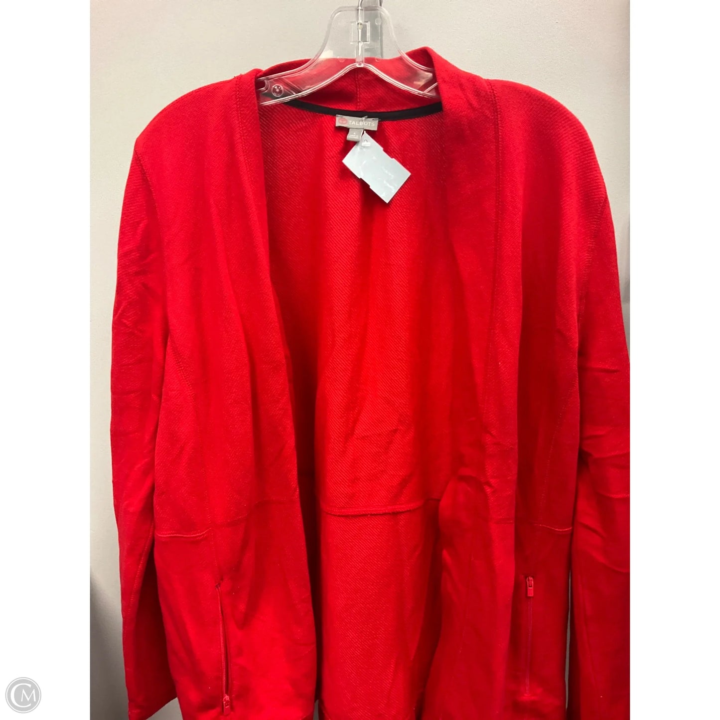 Cardigan By Talbots In Red, Size: L