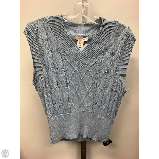 Vest Sweater By Sincerely Jules In Blue, Size: M