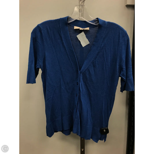 Top Short Sleeve By Loft In Blue, Size: S