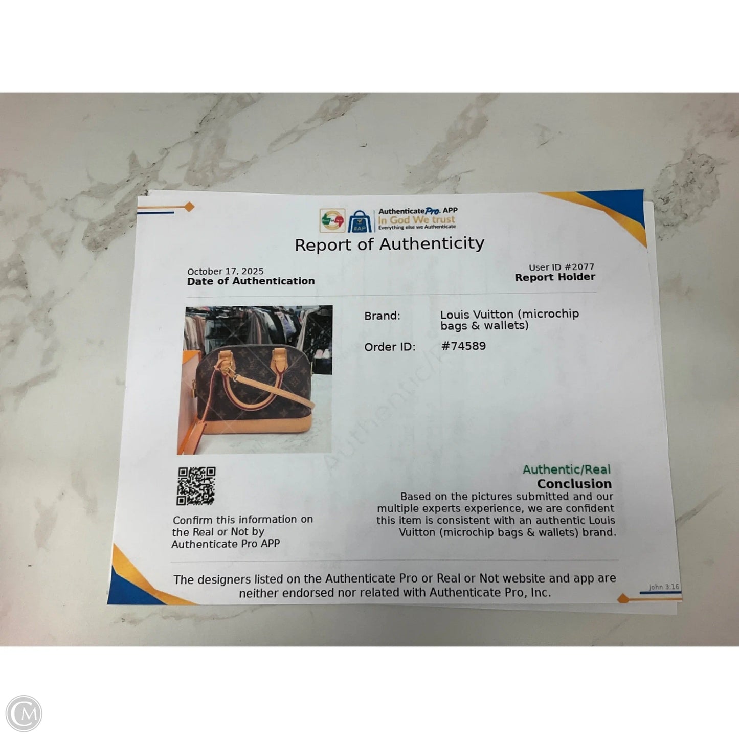 Handbag Luxury Designer By Louis Vuitton, Size: Small